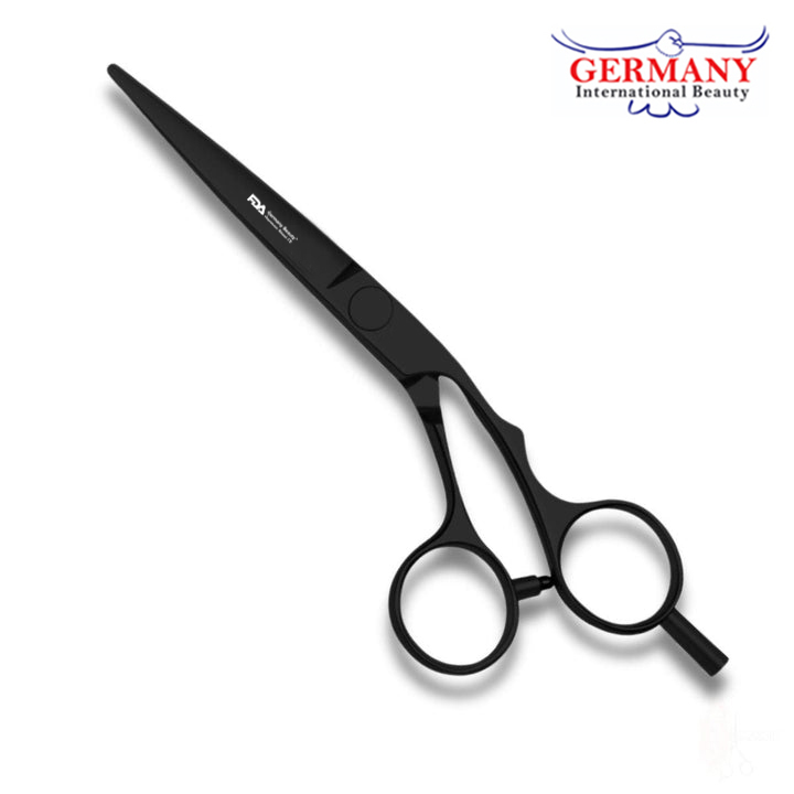 Silver Offset: BLACK Hair Cutting Scissors - Image 2