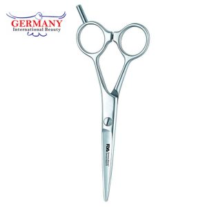 Blue Offset Hair Cutting Scissors