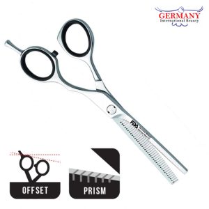 Silver Line CJ 40 Plus Left-Handed Offset Hair Thinning Scissors