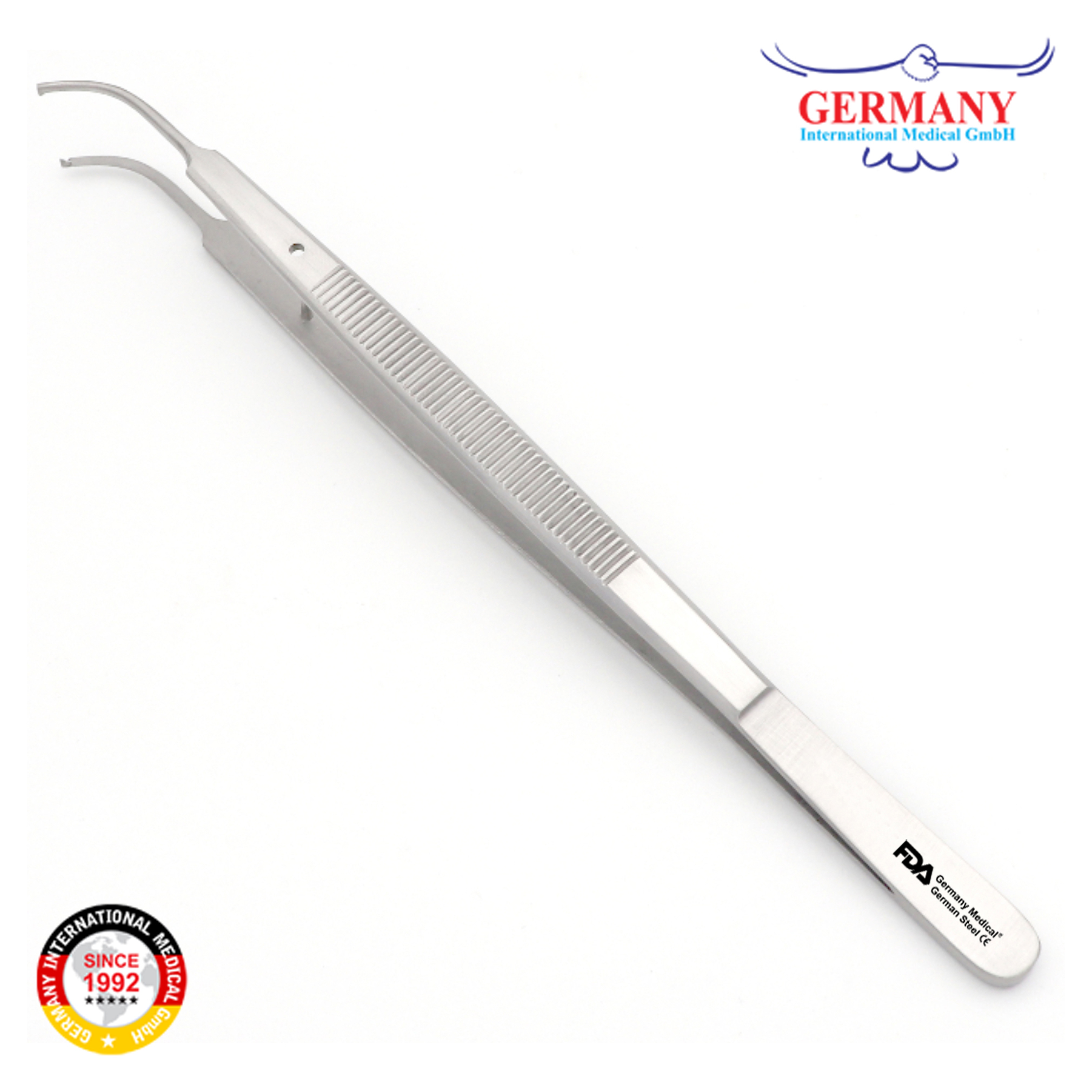 Gerald Tissue Pliers Cvd 1x2T 18cm