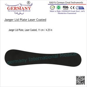 Jaeger Lid Plate Laser Coated