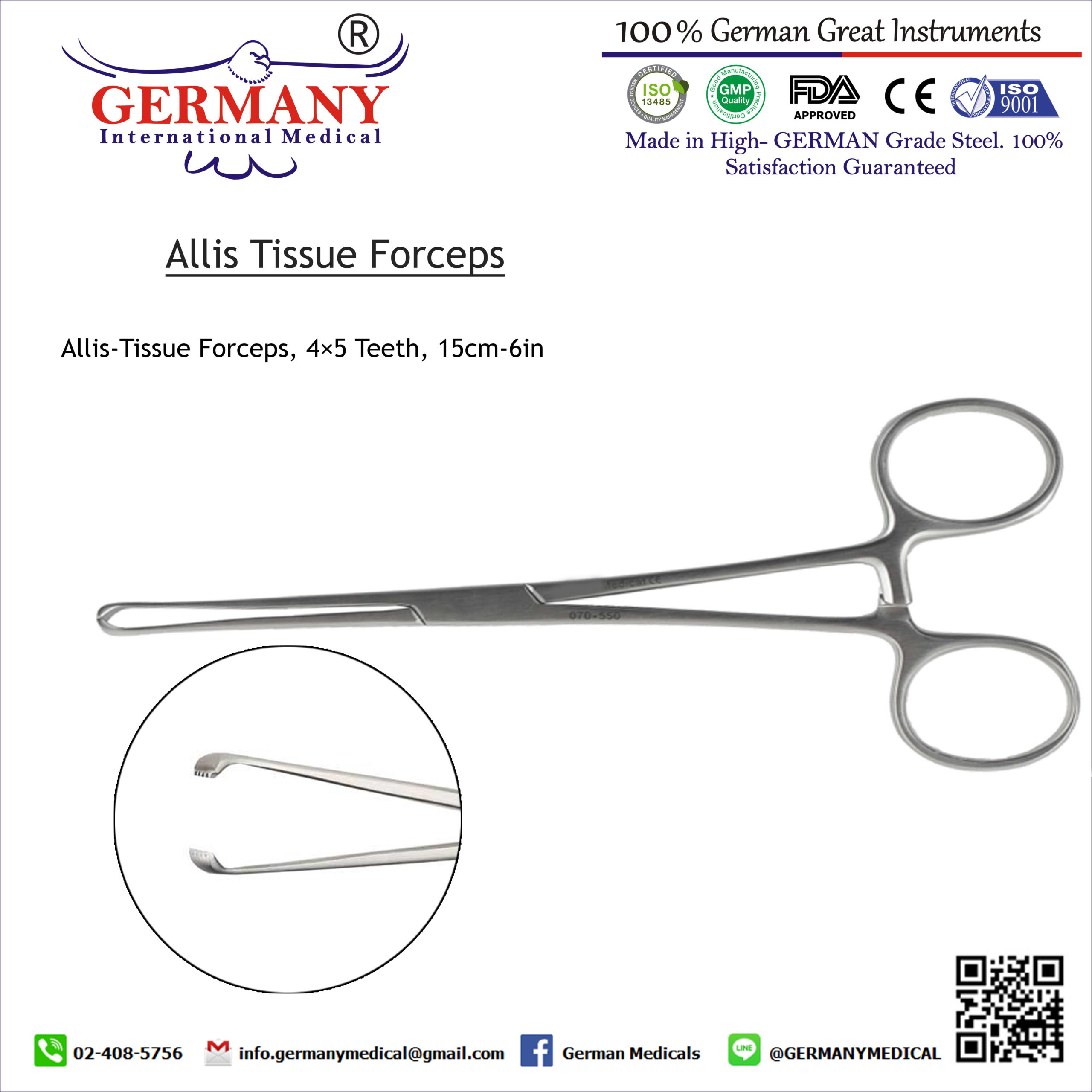 Allis Tissue Forceps