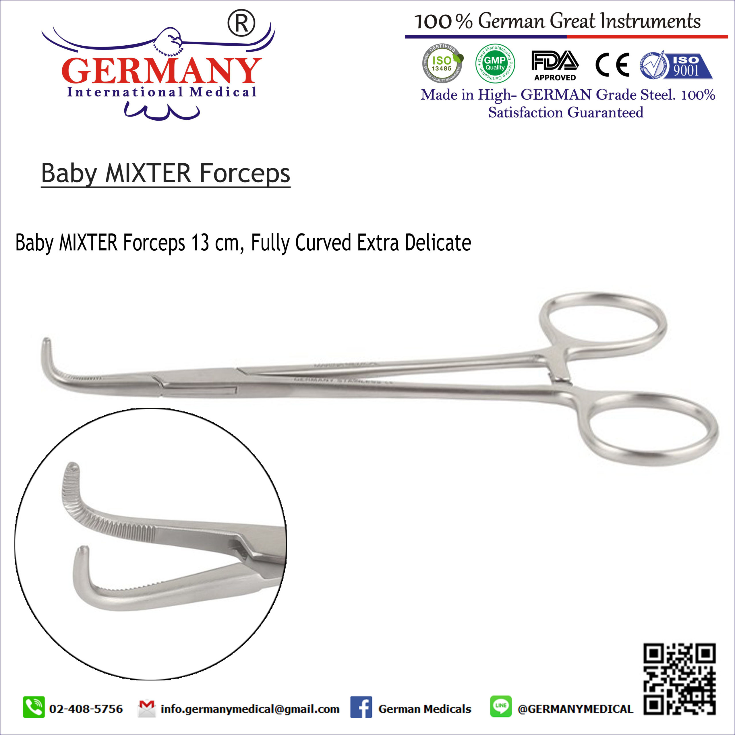 Baby MIXTER Forceps