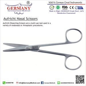 Aufricht Nasal Scissors - Ceramic Cut