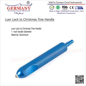 Luer Lock to Christmas Tree Handle