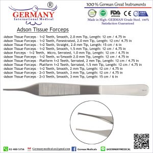 Adson Tissue Forceps