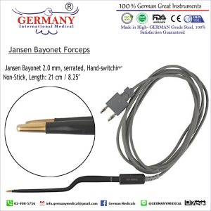 Jansen Bayonet Forceps