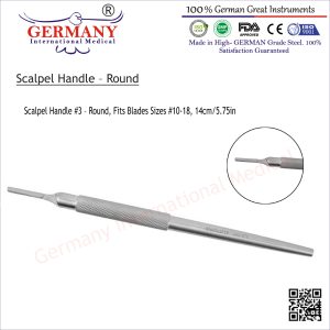 Scalpel Handle – Round