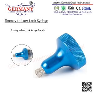 Toomey to Luer Lock Syringe