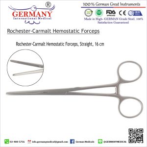Rochester Pean Hemostatic Forceps
